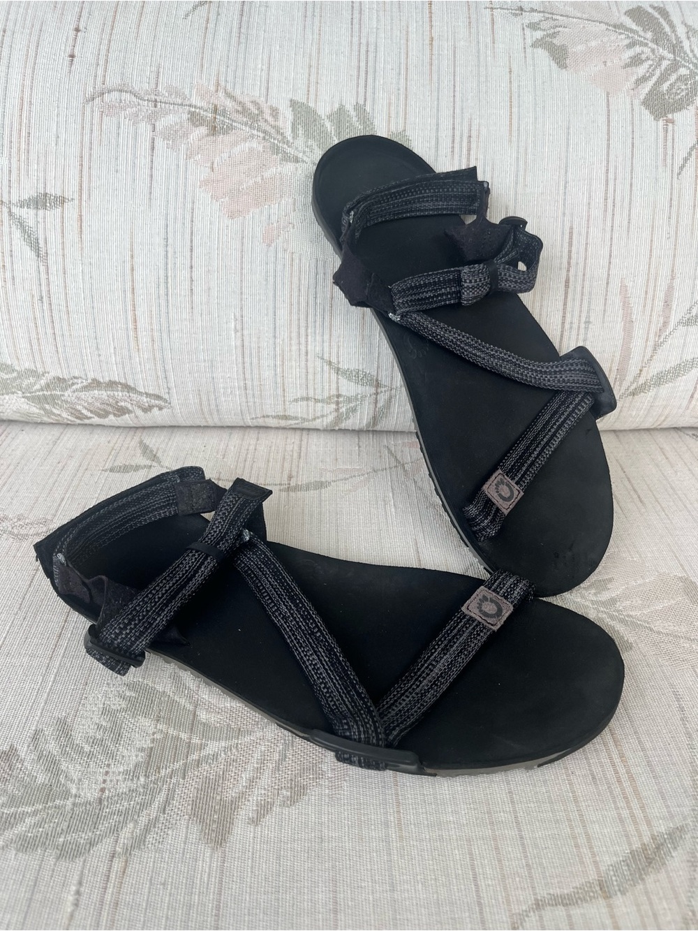 XeroShoes Adjustable Black Outdoor Sandals for Men